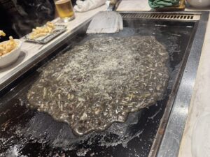 もんじゃと舞台^ – ^